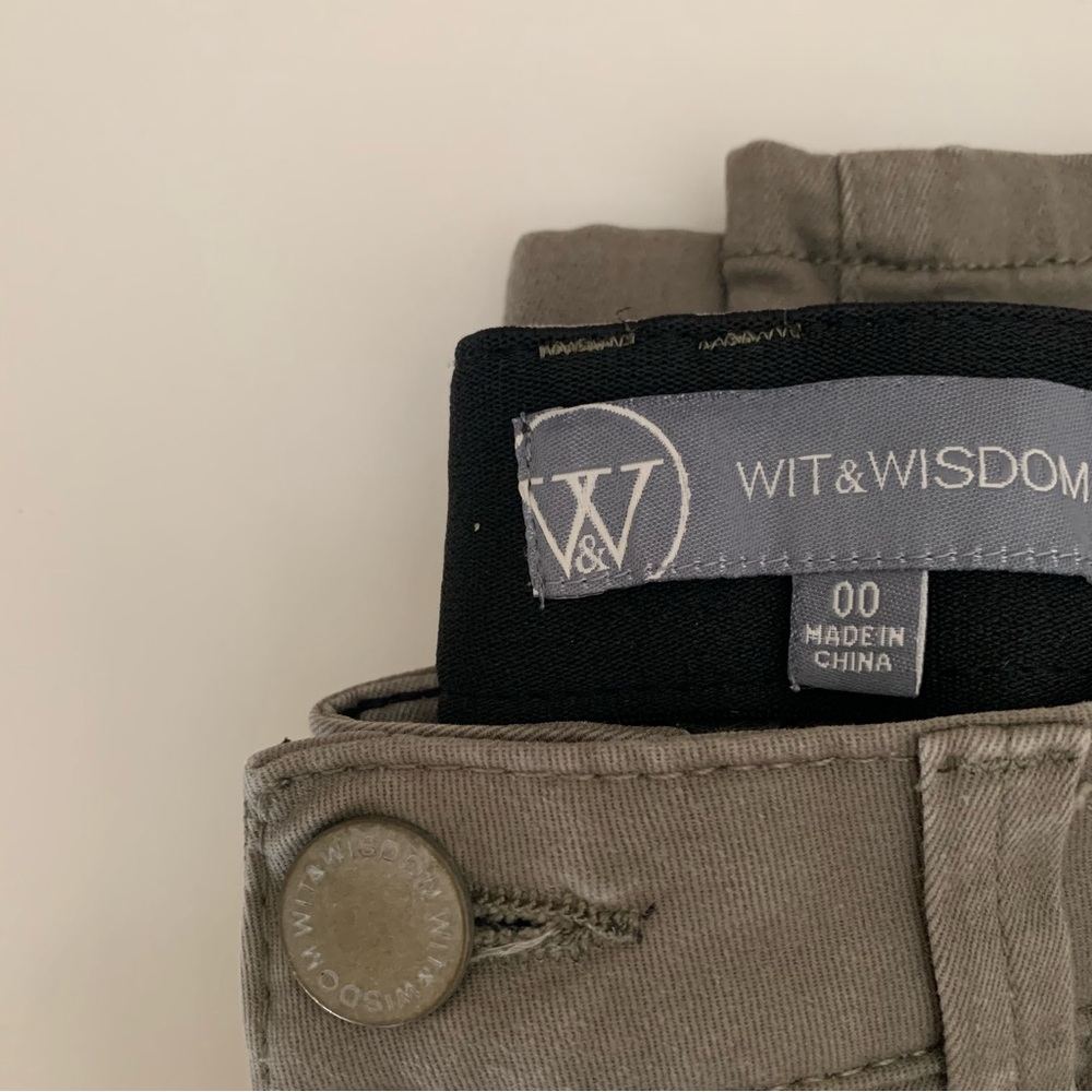 Wit & Wisdom High Waist Ankle Skinny Pants - Picture 4 of 9